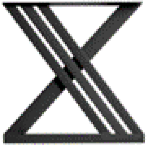 Space-Saving Iron Table Supports
