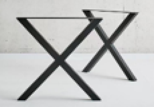 Customizable 50x70cm Iron Table Legs